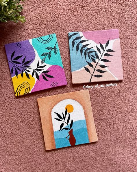 Mini Canvas Painting Ideas