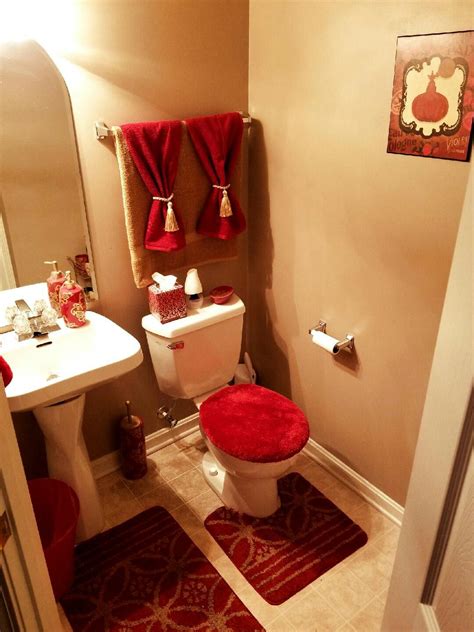 Red And Gold Bathroom Accessories - Bathroom Guide by Jetstwit