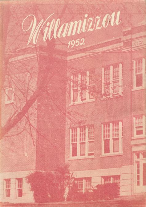 1952 yearbook from Willow Springs High School from Willow springs ...