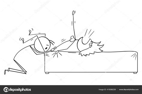 Vector Cartoon Illustration of Kama Sutra Sex Pose, Sexual Position of ...