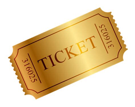 Ticket PNG Images Transparent Free Download | PNGMart