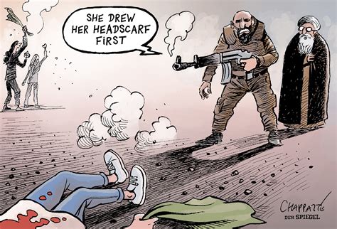 Repression of Iranian women | Globecartoon - Political Cartoons - Patrick Chappatte