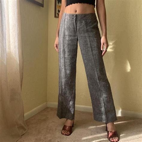 Women's Grey Trousers | Depop