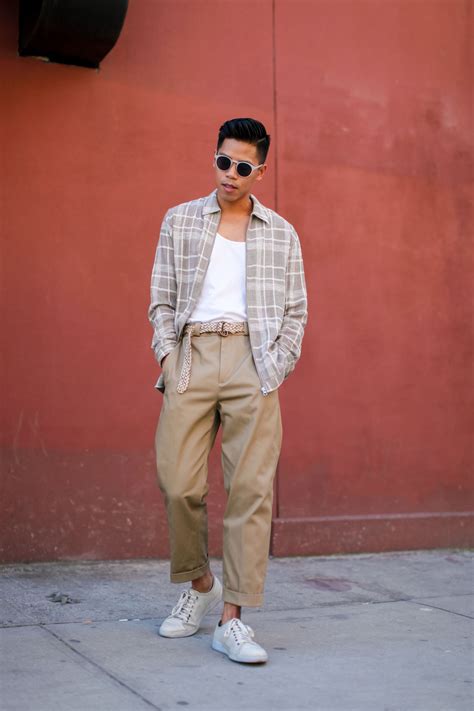 mens high waisted pants trend street style | Fashion pants, High ...