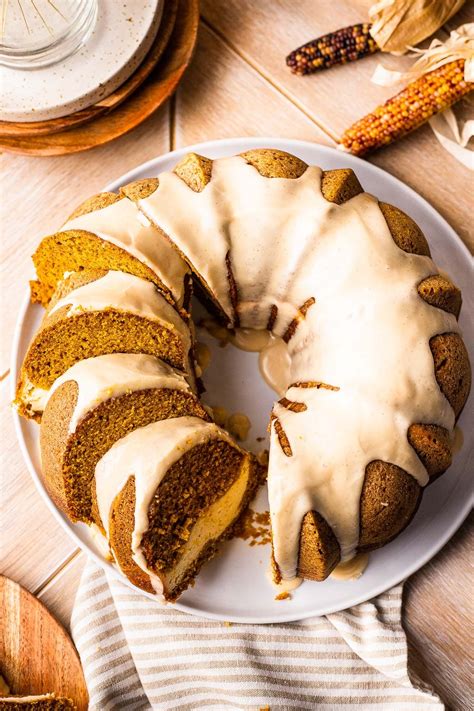 Pumpkin Cream Cheese Bundt Cake | So Much Food