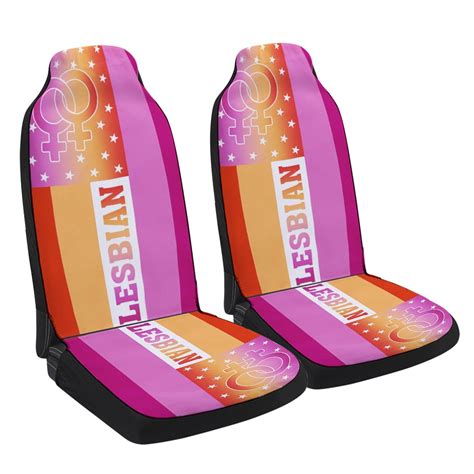 Lesbian LGBT Seat Covers Cars, Car Truck SUV 2 Piec - Walmart.com