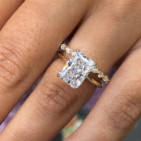 Wedding Band Scratching Engagement Ring at Catherine Reeves blog