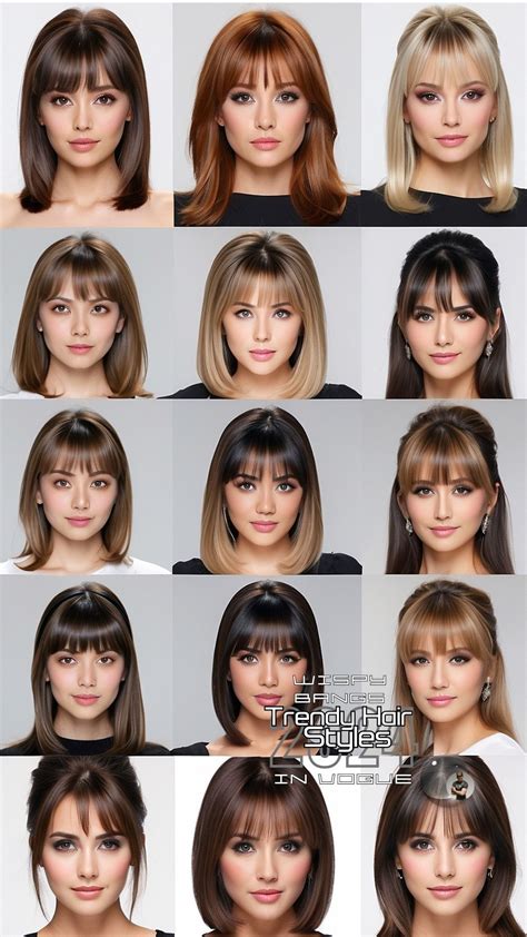 Best 12 15 Different Types of Bangs (That Will Make You Cut Your Hair ...
