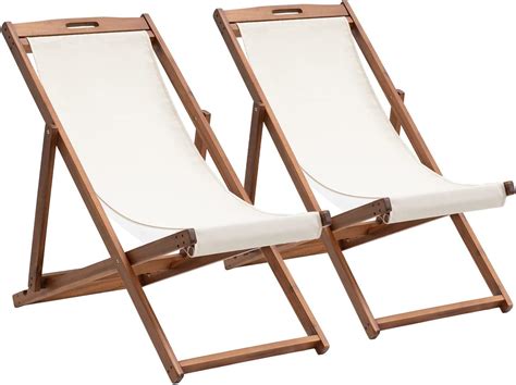 Old Wooden Beach Chair