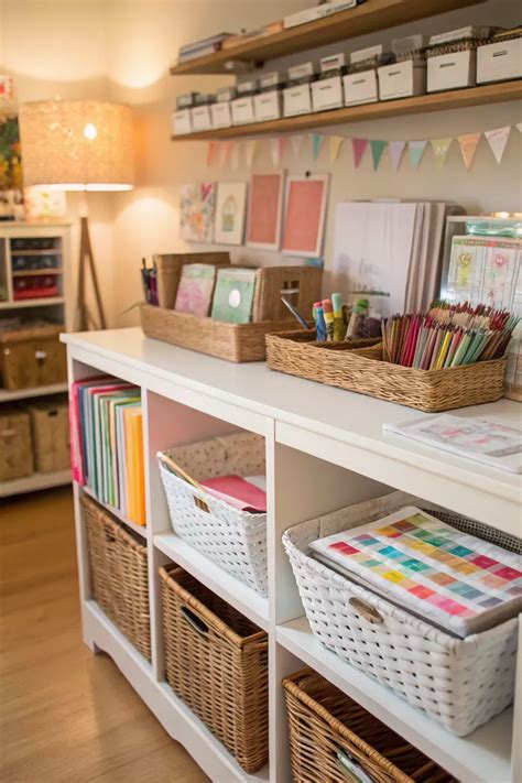 25+ Brilliant Craft Room Organization Ideas – Aesthetic Diys