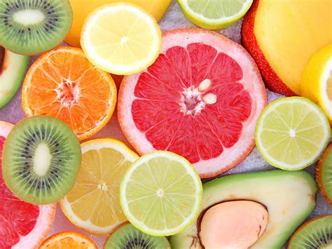 Picture Kiwi Lemons Food Fruit Citrus 1600x1200