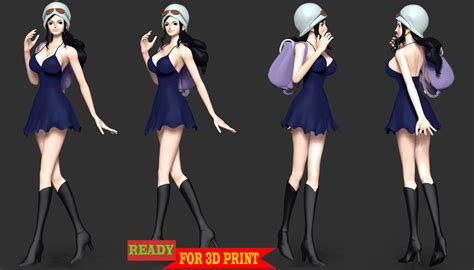 Nico Robin - One Piece 3D Model by Bon Bon Art