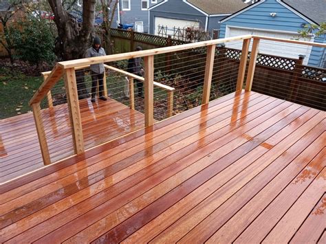 Seattle Mahogany Decks - Custom Design and Construction