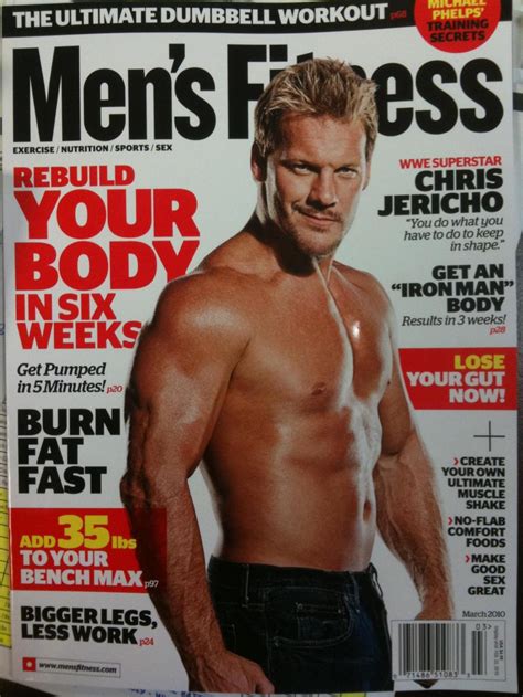 PHOTOS: Exclusive Pics of Jericho's Upcoming Men's Fitness - Wrestlezone