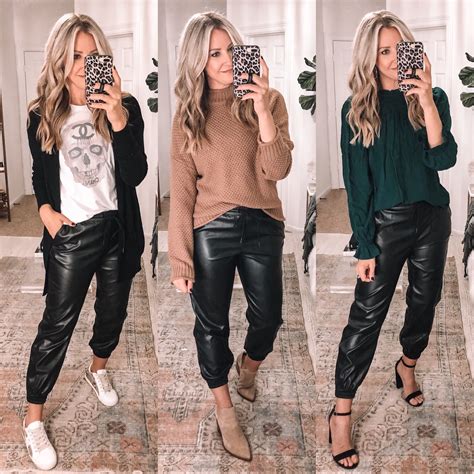 Women's High-Rise Ankle Length … curated on LTK | Faux leather pants ...