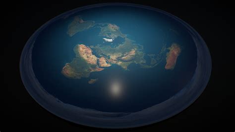 Flat Earth 3D Map - 3D model by v7x [aa9d6cc] - Sketchfab
