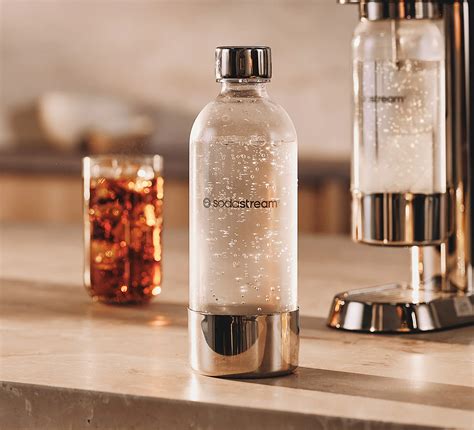 SodaStream Enso 1L metal carbonating bottle