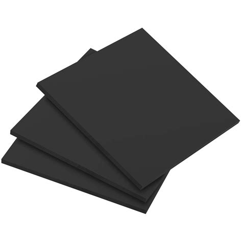 12 X 12 X 1/4 Inch Black Neoprene Rubber Sheets - Rubber and Neoprene