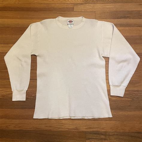 Dickies Waffle Knit Long Sleeve Undershirt Dm for... - Depop