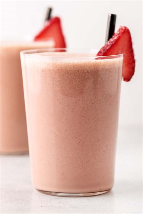 Strawberry Protein Shake - Smoothies and Shakes