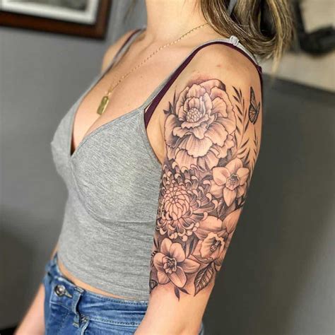 50 Half-Sleeve Tattoo Ideas for Women