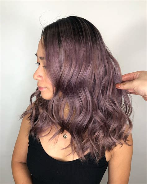 light purple balayage | Hair tint, Lilac hair, Purple grey hair