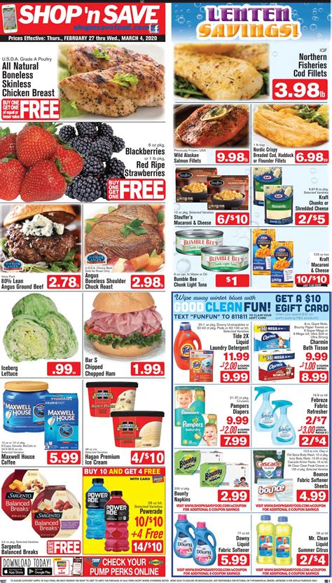 Shop 'n Save Ad Circular - 02/27 - 03/04/2020 | Rabato