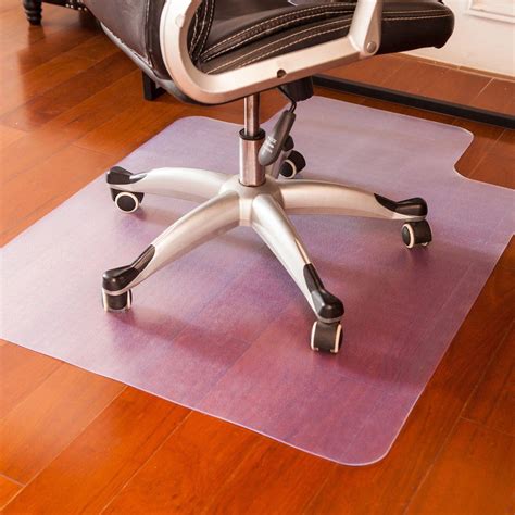 Ktaxon Large Desk Computer Chair Mat with Lip, Hard Floor Protector ...