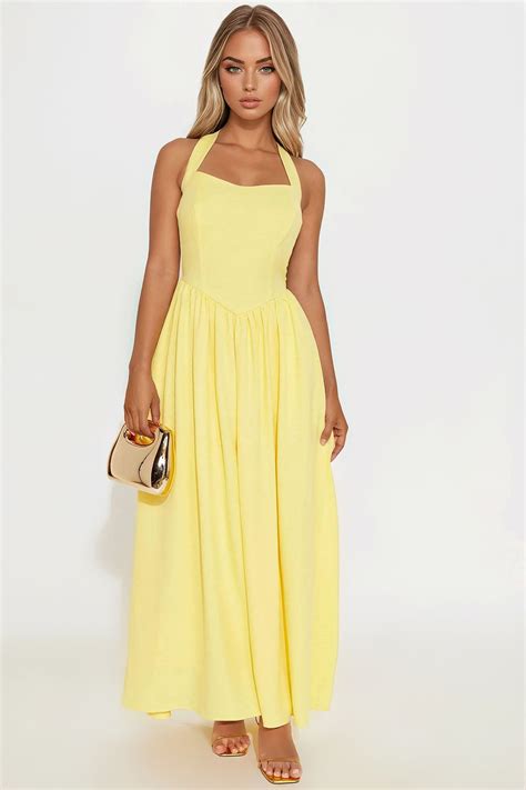 Discover Women's Yellow Dresses | Fashion Nova