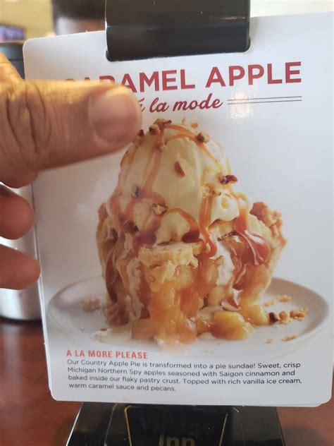 Menu at Village Inn restaurant, Titusville