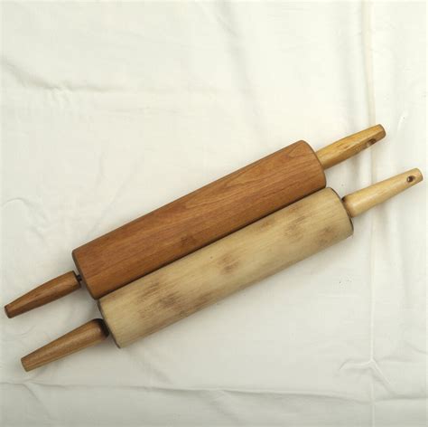 Vintage Rolling Pins Set of 2 - Etsy