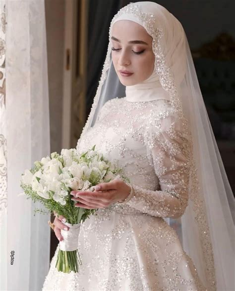 Pin by S.faqirzai on Bride dress | Muslim wedding dress hijab bride ...