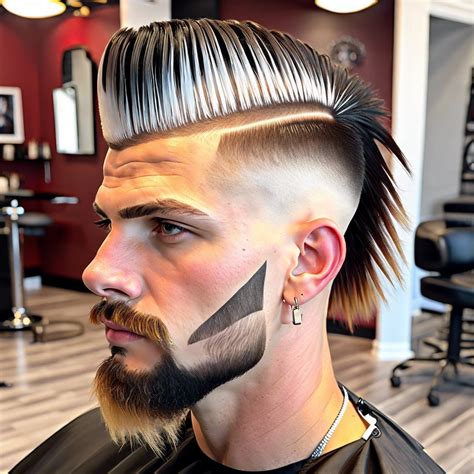 15 High Burst Fade Mullet Hairstyles to Inspire Your Next Look – Burst ...