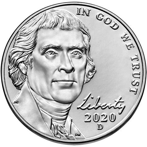 2020-D Jefferson Nickel | Mount Vernon Coin