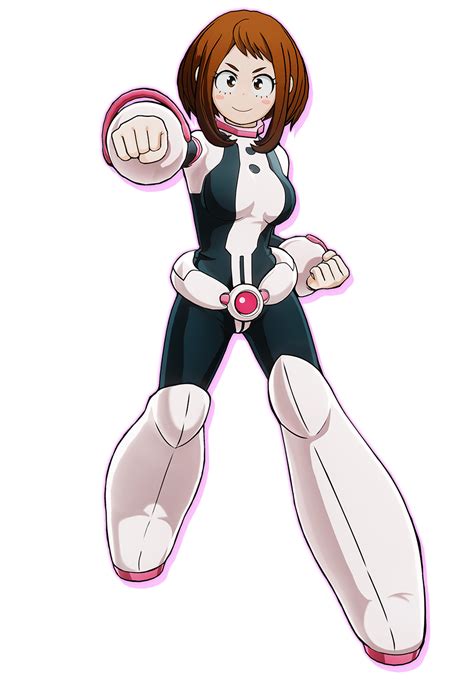 MHAOJ Renders: Ochako Uraraka by FuahMugen on DeviantArt
