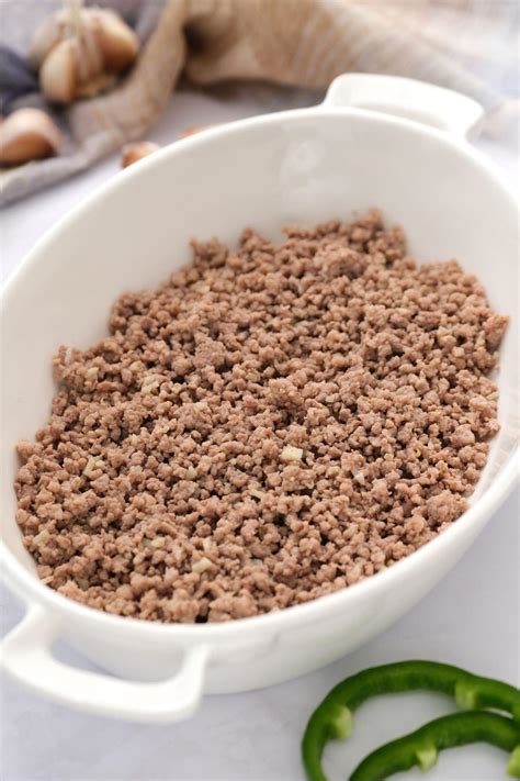 Unstuffed Bell Pepper Casserole with Ground Beef - Brooklyn Farm Girl