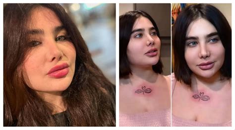 Angie Khoury removes Hijab and gets tattoo of Adham Nabulsi, sparking ...