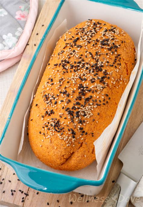 Vegan Lentil Bread (Gluten-free) | WellnessDove