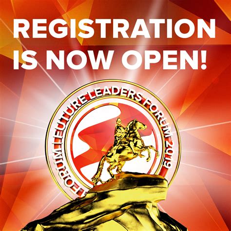 Registration for the participation in the Future Leaders Forum of the ...