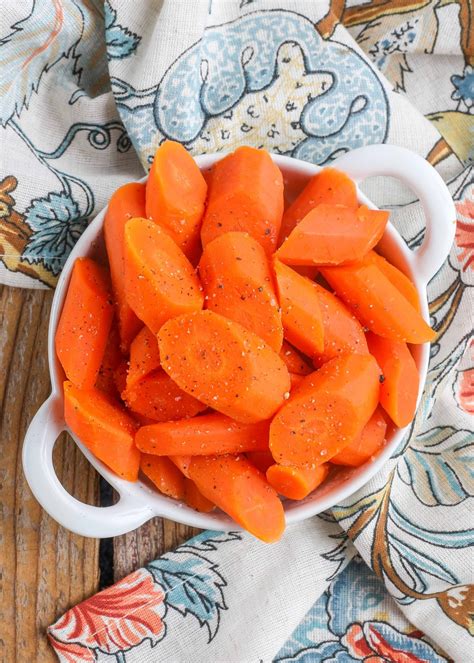 How To Boil Carrots - Vegetable Recipes