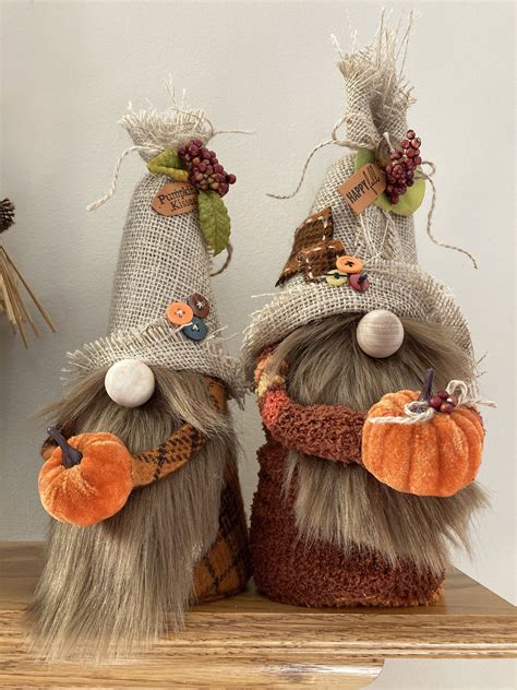 Pin by Lyn's Paper Petunia on Gnomes | Fall halloween crafts, Fall ...