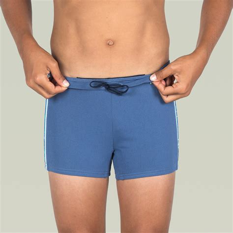 Boys’ Swimming Trunks Yokob - Blue Saur / Yellow NABAIJI | Decathlon