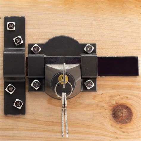 Spanish Style Gate Lock Garage Garden Security Door Lock - Heavy Duty ...