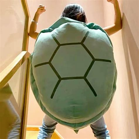 Amazon.com: SEAHOME 40 Inch Wearable Turtle Shell Pillows,Tortoise ...