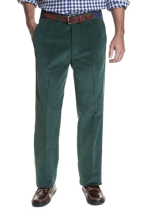 Beachcomber Stretch Corduroy Pant Hunter Green - MENS PANTS - Castaway ...