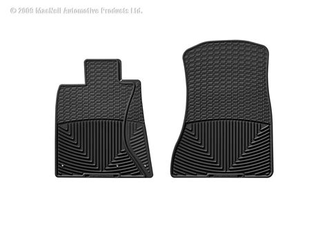 WeatherTech WeatherTech All Weather Floor Mats; Black; Front;