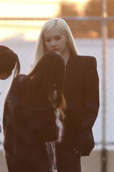 Rosé Spotted on Set of Mysterious Music Video with Bruno Mars, Sexxy Red, and Lady Gaga in LA ...