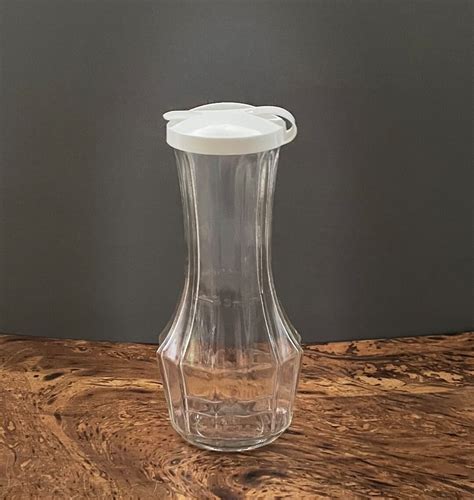 Vintage Good Seasons Glass Cruet Oil and Vinegar Bottle With Plastic ...