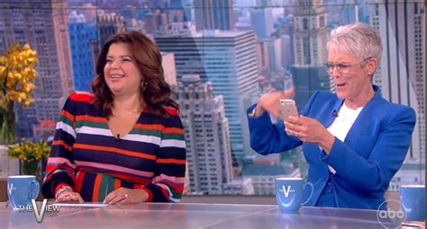 The View's Ana Navarro concerned her ‘porn pics’ will be shown on live TV as she wrestles phone ...