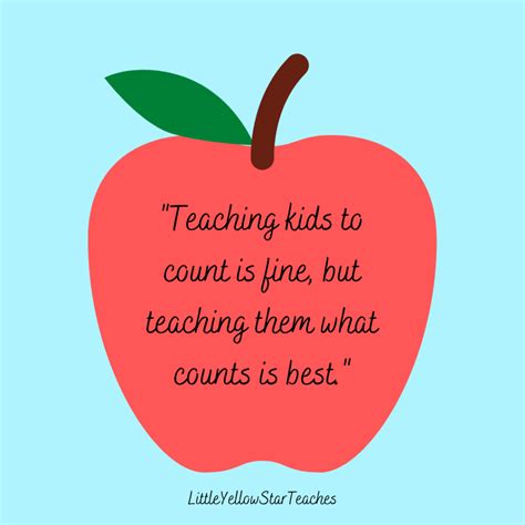 11 Inspiring Teacher Quotes for Kids - Part 1 - LittleYellowStar